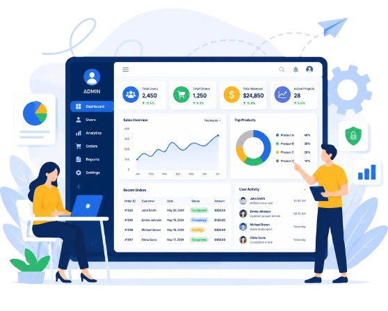 Dashboard, Admin Panel and Business Tool Development